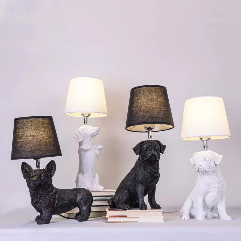 PuppyGlow - Art Deco Inspired Desk Lamp