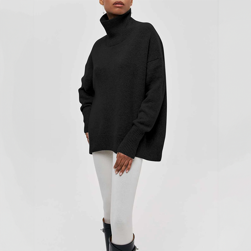 Women’s Turtleneck Sweater | Cozy Knit | Elegant Classic Style