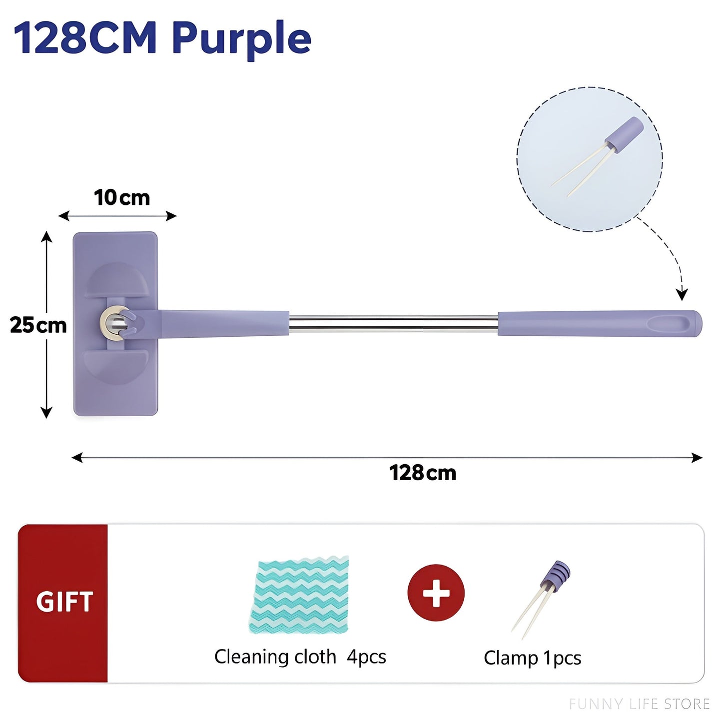 Flachmop™ - Effortless Cleaning, Every Corner!