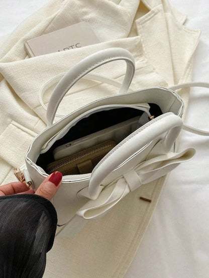 Mini Square Handbag – Stylish Solid Color Purse for Women