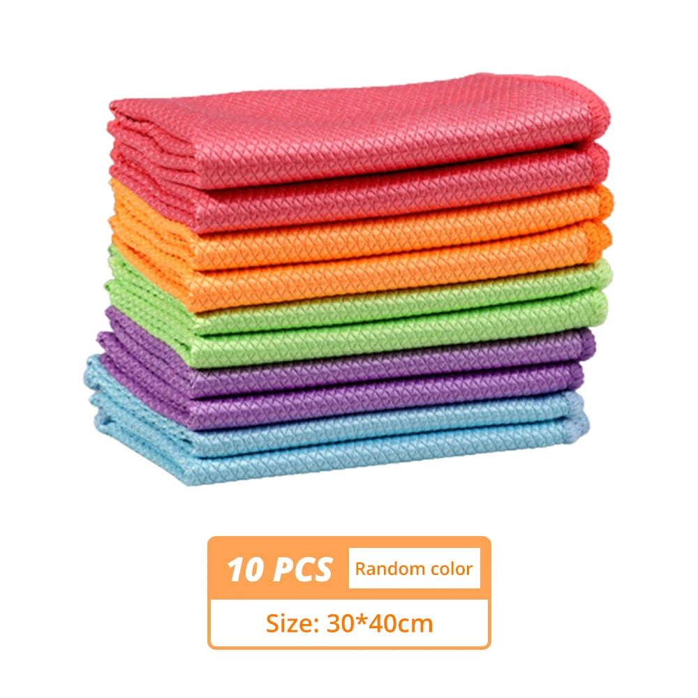 FishClean™ - The Streak-Free Microfiber Cloths! ✨