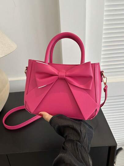 Mini Square Handbag – Stylish Solid Color Purse for Women