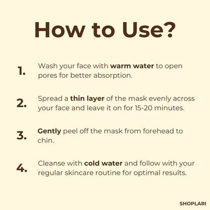 1+1 FREE | PureGlow™ - Black Tea Mask