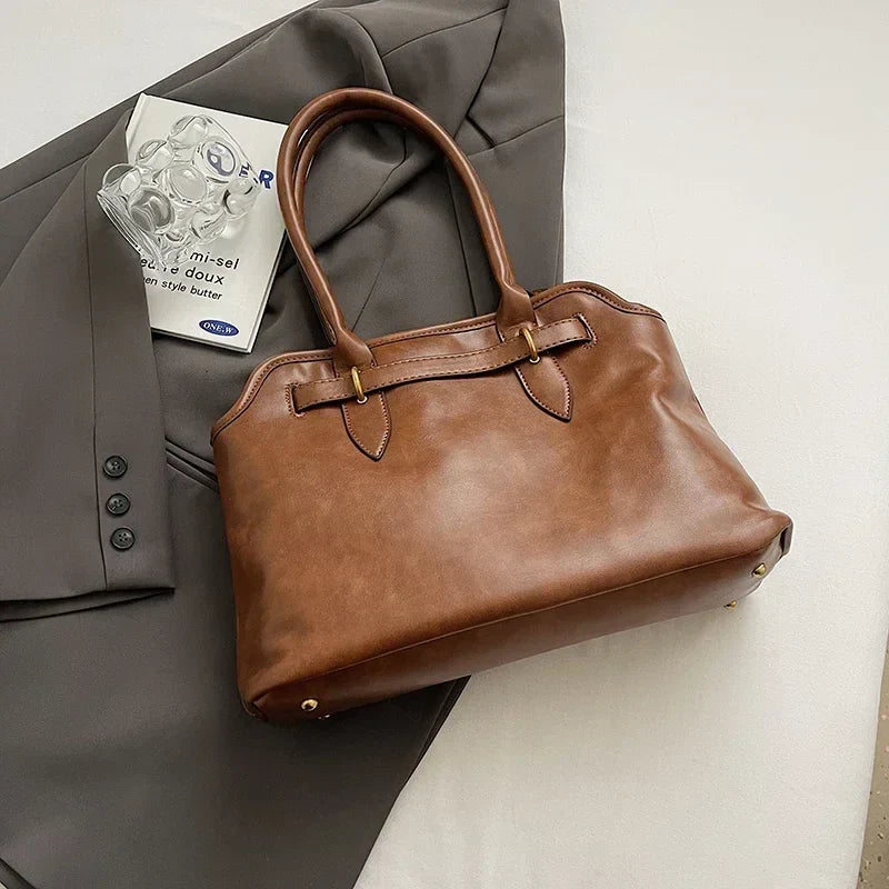 Amelia Retro Tote Bag – Vintage-Inspired and Stylish Everyday Handbag