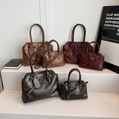 Amelia Retro Tote Bag – Vintage-Inspired and Stylish Everyday Handbag