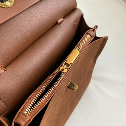 Women’s Crossbody Bag | Lightweight Vegan Material | Multi-Pocket Design | Adjustable Strap