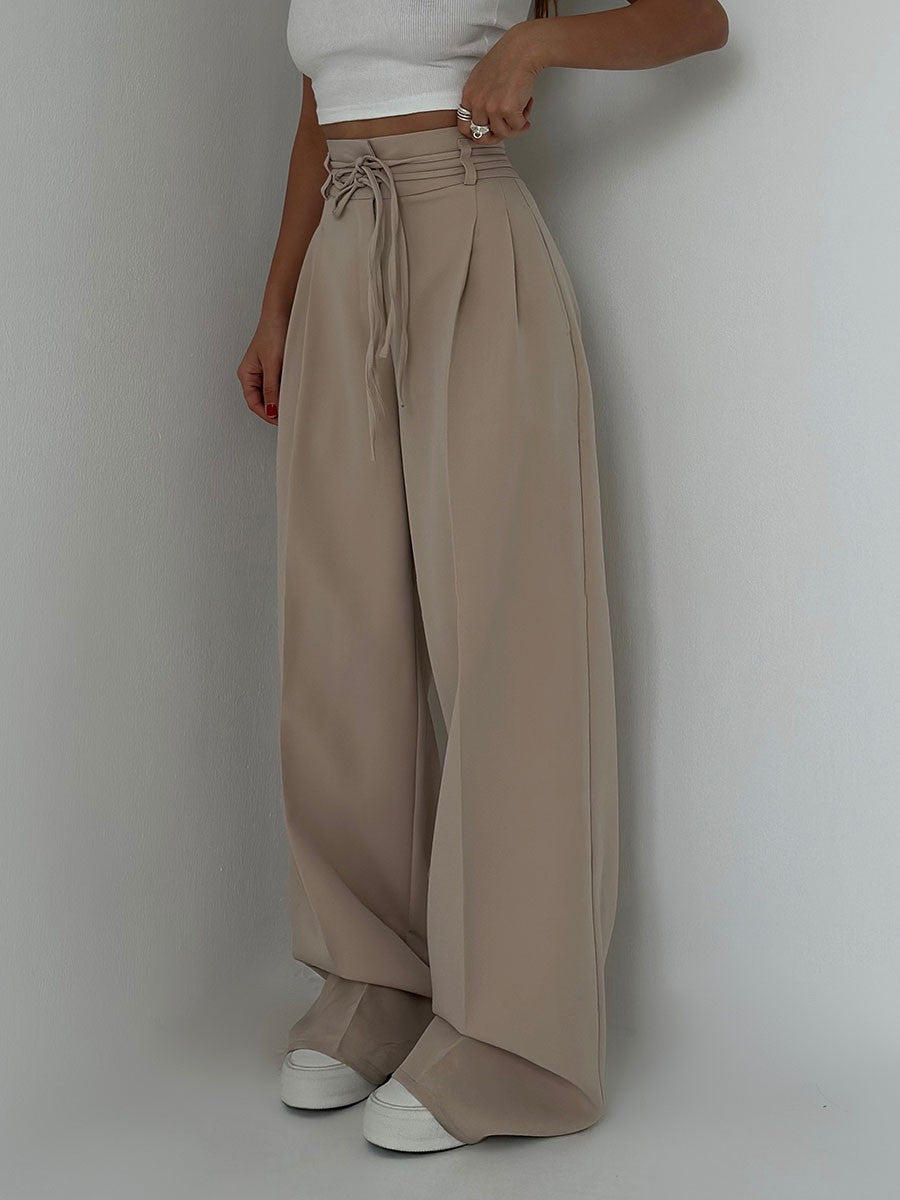 Women’s High-Waist Wide-Leg Pants | Flowy Fit | Lightweight Everyday Comfort
