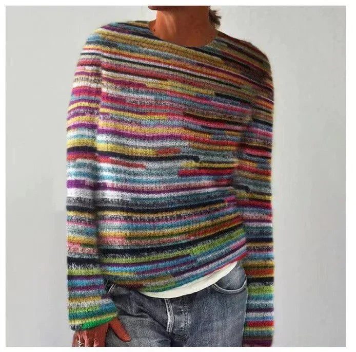 Women’s Retro Sweater | Vintage Knit Design | Soft Durable Fabric