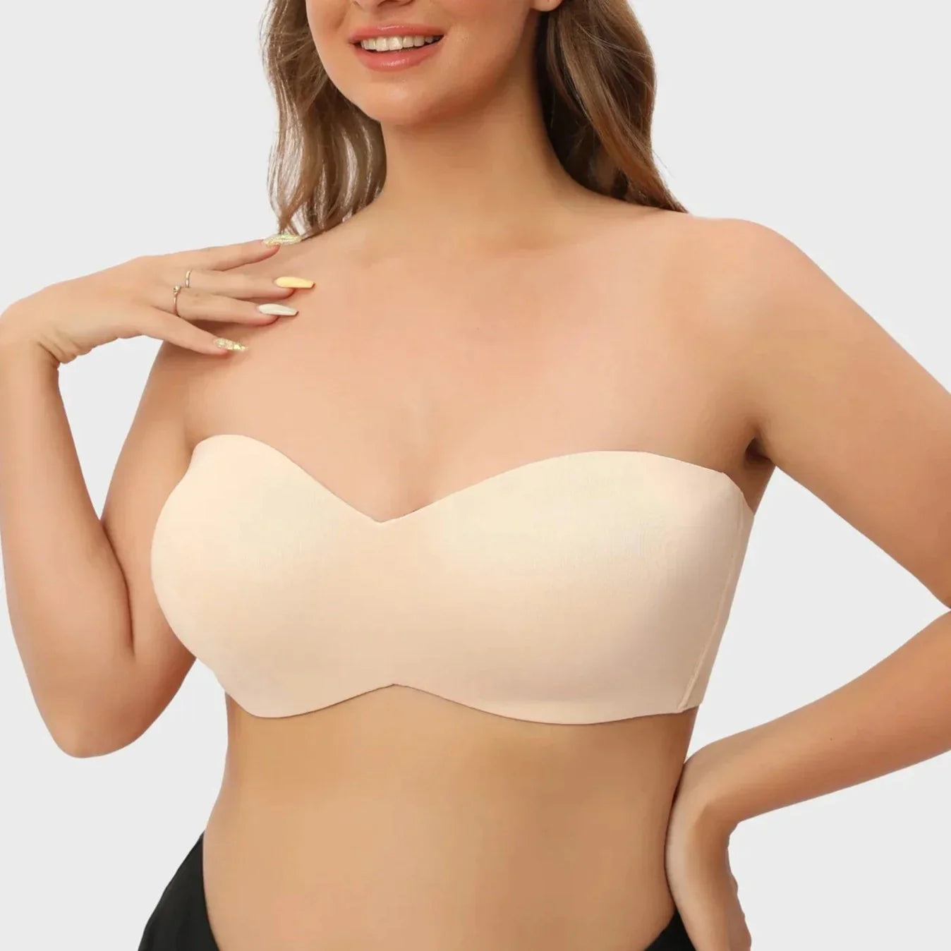Women’s Strapless Bra | Supportive Fit | Convertible 5-Way Design