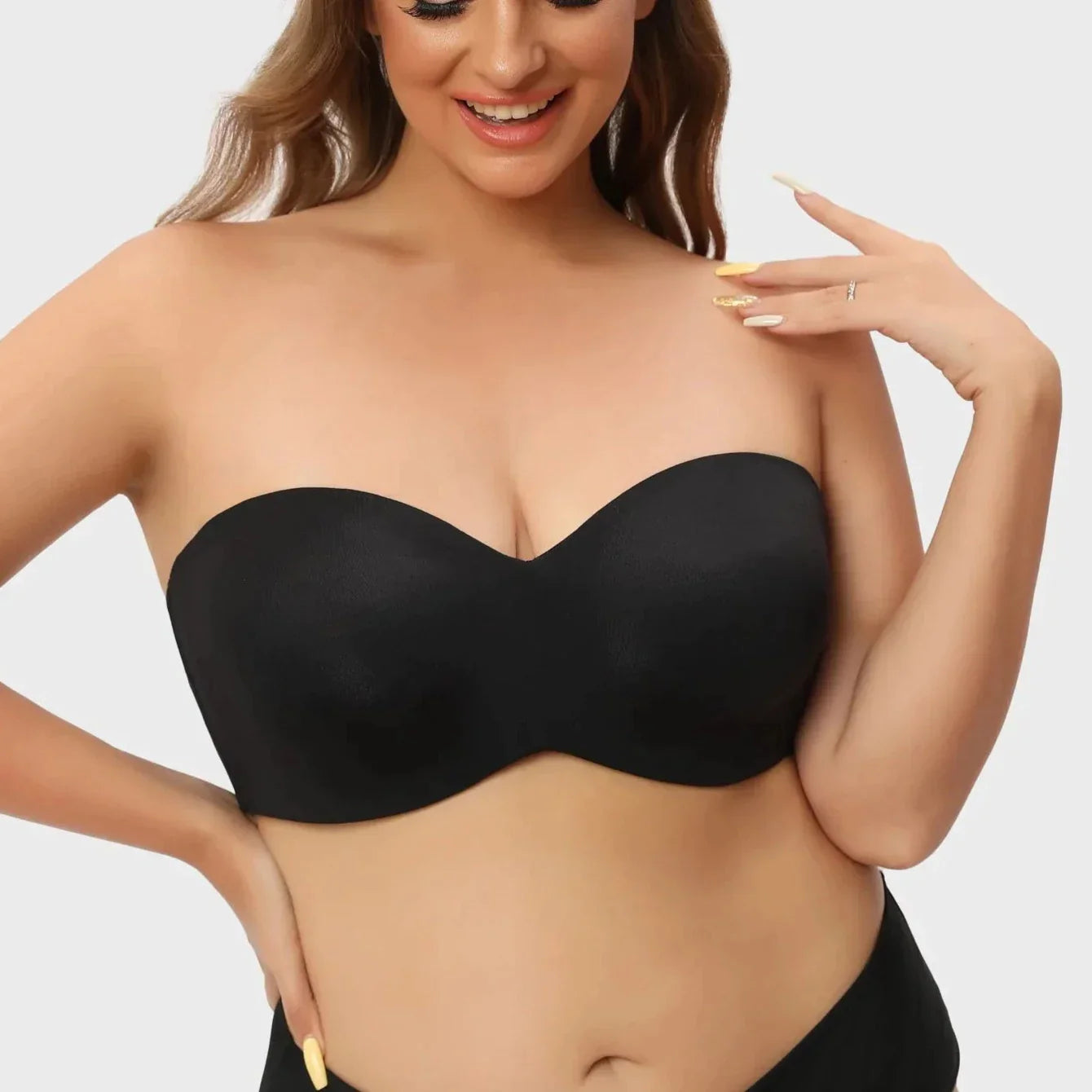 Women’s Strapless Bra | Supportive Fit | Convertible 5-Way Design