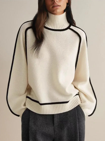 Women’s Turtleneck Sweater | Elegant Design | Soft Knit Comfort