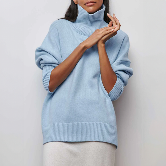 Women’s Turtleneck Sweater | Cozy Knit | Elegant Classic Style
