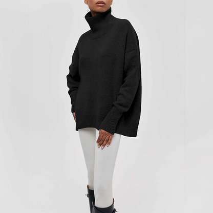 Women’s Turtleneck Sweater | Cozy Knit | Elegant Classic Style