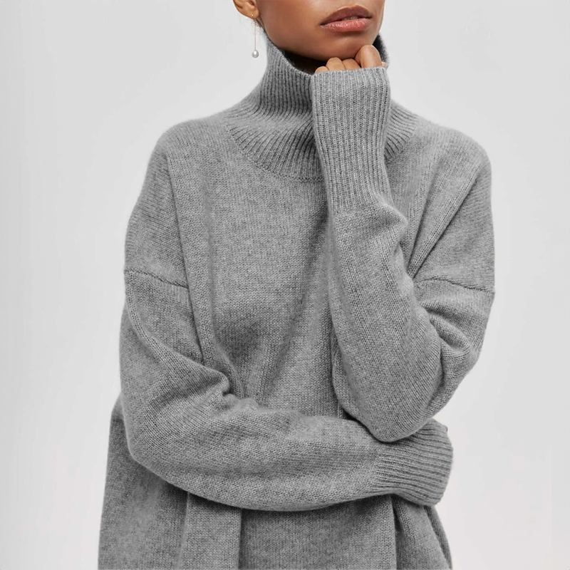 Women’s Turtleneck Sweater | Cozy Knit | Elegant Classic Style