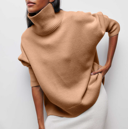 Women’s Turtleneck Sweater | Cozy Knit | Elegant Classic Style