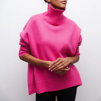 Women’s Turtleneck Sweater | Cozy Knit | Elegant Classic Style