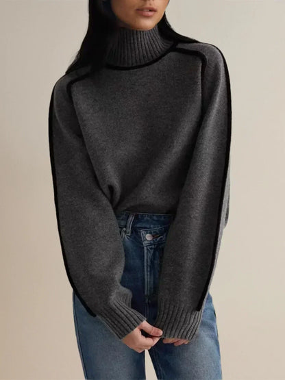 Women’s Turtleneck Sweater | Elegant Design | Soft Knit Comfort