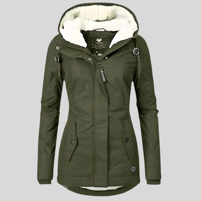 Women’s Waterproof Coat | Long Cut | Cozy Lining