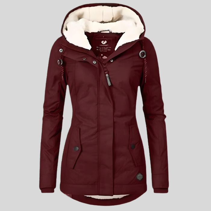 Women’s Waterproof Coat | Long Cut | Cozy Lining