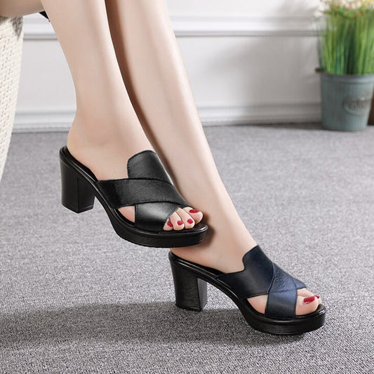Elvira™ Platform Slip-on Sandals
